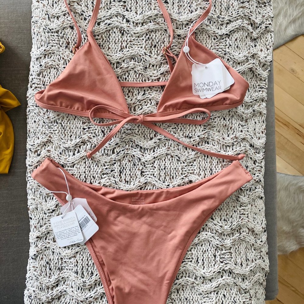 NWT Monday Swimwear Rio Top & Tulum Bottom